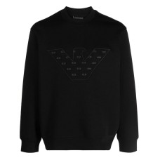 EMPORIO ARMANI SWEATSHIRT NERO