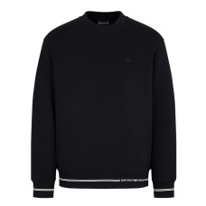 EMPORIO ARMANI SWEATSHIRT BLACK SIDE