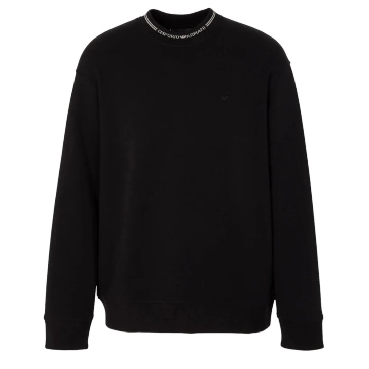 EMPORIO ARMANI SWEATSHIRT NAVY NECK