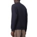 EMPORIO ARMANI SWEATSHIRT NAVY DA UOMO CON LOGO TONO SU TONO NELLA PARTE ANTERIORE 