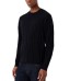 EMPORIO ARMANI PULLOVER EMPORIO  BLU DA UOMO CON LOGO ALL OVER TONO SU TONO 