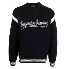 EMPORIO ARMANI PULLOVER BLU NAVY