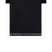 EMPORIO ARMANI T-SHIRT BLACK CON LOGO LETTERING