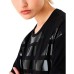 EMPORIO ARMANI T-SHIRT IN COTONE A MANICA CORTA BLACK CON MAXI LOGO STAMPA AQUILA