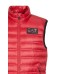 EA7 Emporio Armani gilet rosso con logo nella parte anteriore 