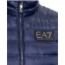 Ea7 Emporio Armani gilet blu da Uomo con logo nella parte anteriore 