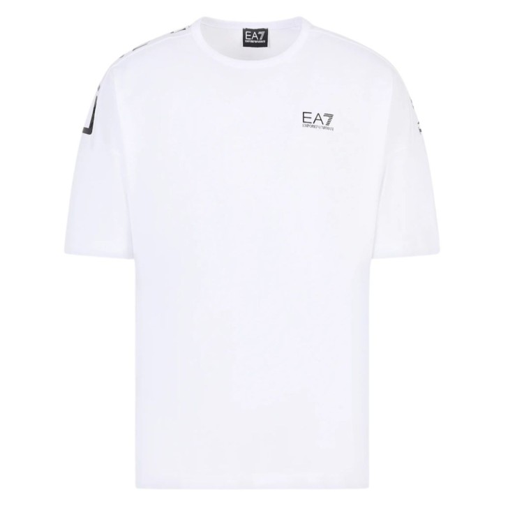 EA7 EMPORIO ARMANI T-SHIRT BIANCA DA UOMO