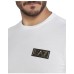 EA7 EMPORIO ARMANI T-SHIRT BIANCA A MANICHE LUNGHE DA UOMO 