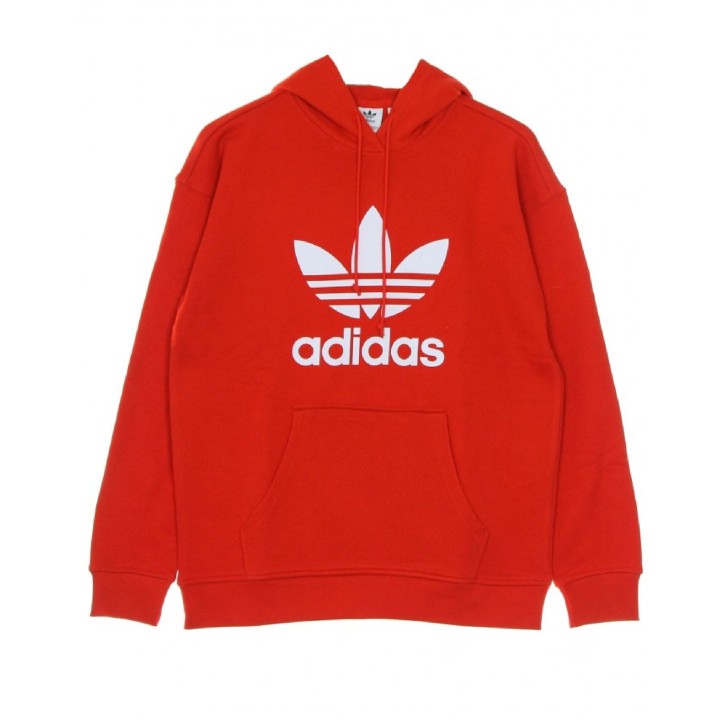 Adidas Originals Felpa Rossa da Donna con logo 