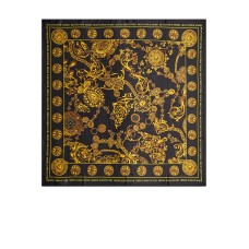 Versace Jeans Couture foulard donna nero con stampa baroque 