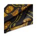 Versace Jeans Couture foulard donna nero con stampa baroque 