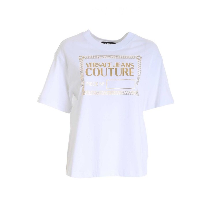 Versace Jeans Couture T-shirt da Donna Bianca