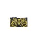 Versace Jeans Couture Porta carte di credito con stampa barocca nera