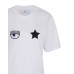 Chiara Ferragni T-shirt over EYE STAR a manica corta