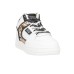 Versace Jeans Couture Sneakers Bianca con inserti con la stampa Logo Brush Couture