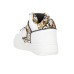 Versace Jeans Couture Sneakers Bianca con inserti con la stampa Logo Brush Couture