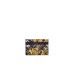 Versace Jeans Couture Porta carte nero con stampa all over