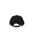 VERSACE JEANS COUTURE CAPPELLO BASEBALL UNISEX BLACK IN COTONE CON LOGO SILVER