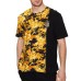 Just Cavalli t-shirt nera con stampa all over da Uomo 