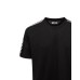 Just Cavalli T-shirt Nera da Uomo con bande logate 