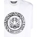 Just Cavalli t-shirt bianca da Uomo con logo nella parte anteriore 