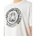 Just Cavalli t-shirt bianca da Uomo con logo nella parte anteriore 