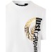 Just Cavalli t-shirt bianca con logo nella parte anteriore 