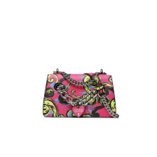 Versace Jeans Couture Borsa a Spalla da Donna Multicolor con Stampa all over