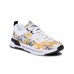 Versace Jeans Couture Sneakers Bianca in Nylon da Uomo con stampa barocco all over