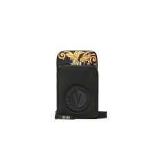 Versace Jeans Couture Custodia Cellulare Nero con stampa Baroque all over