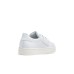 MOSCHINO TEDDY PATCH LOW SNEAKERS STRAP WHITE