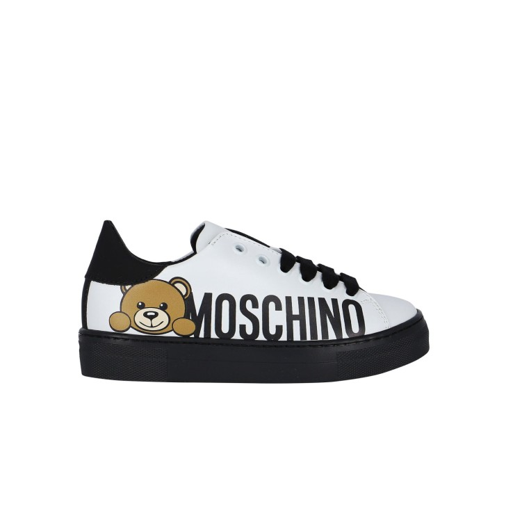 MOSCHINO SNEAKERS CON LOGO LETTERING E TEDDY 