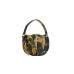 Versace Jeans Couture BORSA A MANO NERA CON STAMPA BAROCCO ALL OVER E TRACOLLA ESTRAIBILE