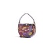 Versace Jeans Couture BORSA A MANO CON STAMPA MULTICOLORE ALL OVER E TRACOLLA ESTRAIBILE