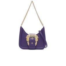 Versace Jeans Couture BORSA HOBO A SPALLA VIOLA CON TRACOLLA ESTRAIBILE