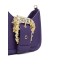 Versace Jeans Couture BORSA HOBO A SPALLA VIOLA CON TRACOLLA ESTRAIBILE