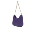 Versace Jeans Couture BORSA HOBO A SPALLA VIOLA CON TRACOLLA ESTRAIBILE