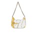 Versace Jeans Couture BORSA HOBO A SPALLA CON STAMPA BAROCCO ALL OVER E TRACOLLA ESTRAIBILE