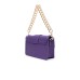 Versace Jeans Couture BORSA CROSSBODY VIOLA CON DETTAGLIO IN CATENA DORATO ESTRAIBILE