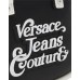 Versace Jeans Couture MINI BORSA BAULETTO A MANO NERA CON TRACOLLA REGOLABILE ESTRAIBILE