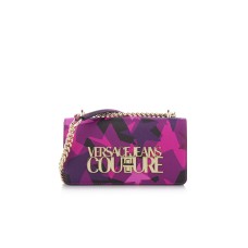 Versace Jeans Couture BORSA CROSSBODY FUCSIA CON STAMPA ALL OVER