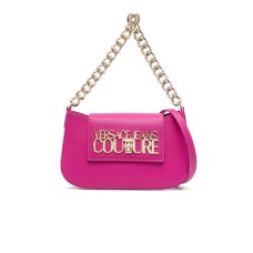 Versace Jeans Couture BORSA HOBO FUCSIA CON MANICO IN CATENA E TRACOLLA REGOLABILE ESTRAIBILE