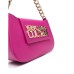 Versace Jeans Couture BORSA HOBO FUCSIA CON MANICO IN CATENA E TRACOLLA REGOLABILE ESTRAIBILE