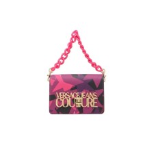 Versace Jeans Couture BORSA CROSSBODY FUCSIA CON STAMPA ALL OVER