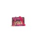 Versace Jeans Couture BORSA CROSSBODY FUCSIA CON STAMPA ALL OVER