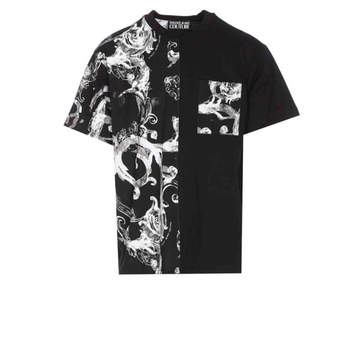 VERSACE JEANS COUTURE T-SHIRT BLACK