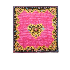 VERSACE JEANS COUTURE FOULARD HOT PINK E MULTICOLOR