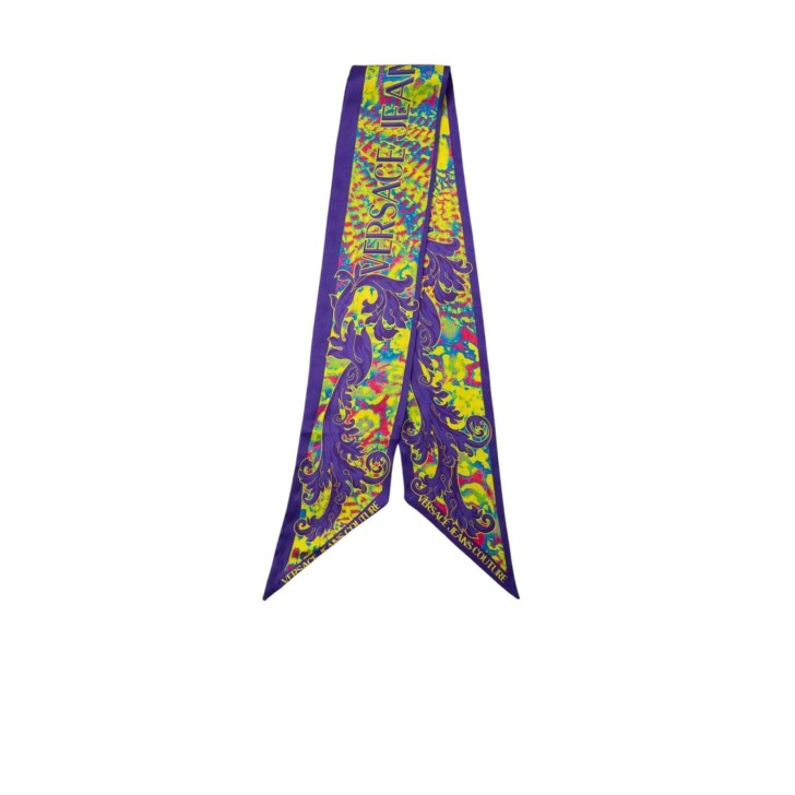 VERSACE JEANS COUTURE FOULARD ACID E MULTICOLOR