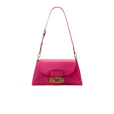 Just Cavalli Borsa a spalla Fucsia con tracolla in catena estraibile