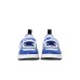 MOSCHINO SNEAKERS BIANCA E BLU CON LOGO LETTERING